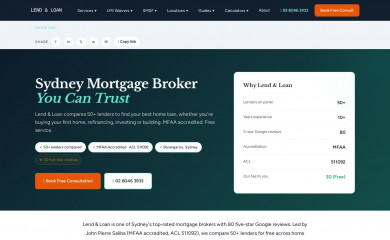 lendloan.com.au screenshot