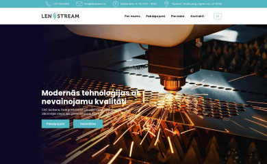 lenstream.lv screenshot