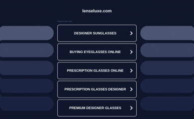 lenseluxe.com screenshot