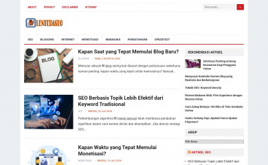 lenteraseo.com screenshot