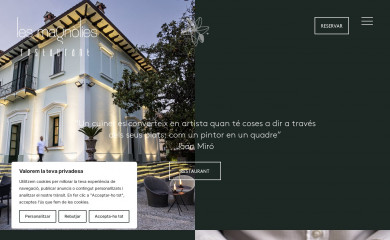 lesmagnolies.com screenshot