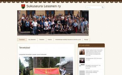 lesonen.fi screenshot