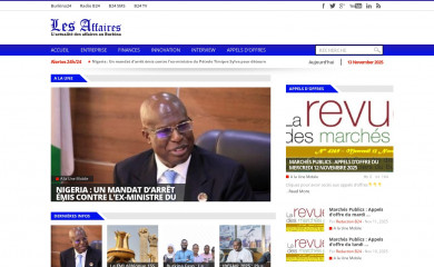 lesaffairesbf.com screenshot