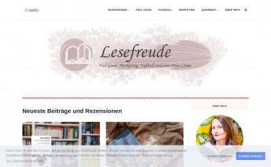 lesefreude.at screenshot