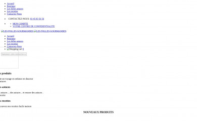 lesfollesgourmandes.com screenshot