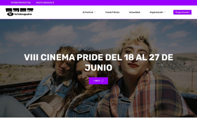 lesgaicinemad.com screenshot