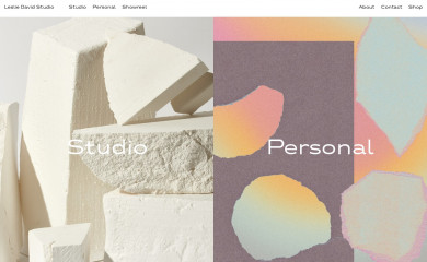 leslie-david.com screenshot