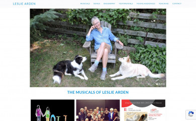 lesliearden.com screenshot