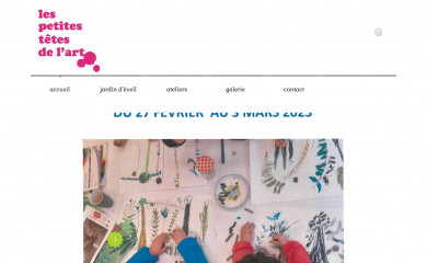 lespetitestetesdelart.fr screenshot