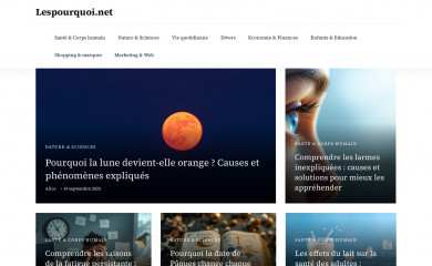lespourquoi.net screenshot