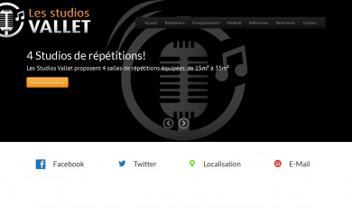 lesstudiosvallet.fr screenshot