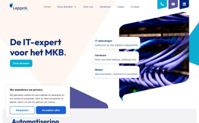 leppink.nl screenshot