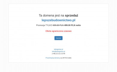 lepszebudownictwo.pl screenshot