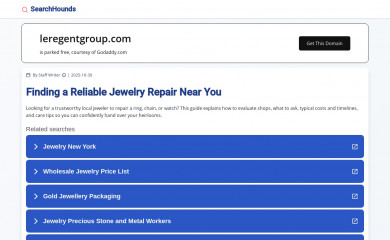 leregentgroup.com screenshot