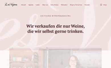les-vignes.ch screenshot