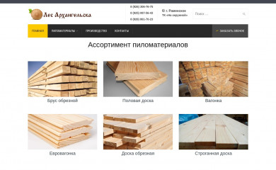 les-arhangelska.ru screenshot