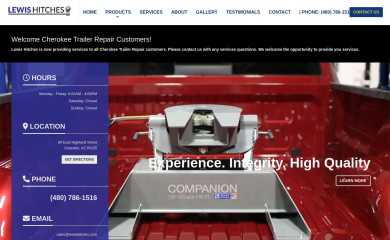 lewishitches.com screenshot