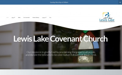 lewislake.org screenshot