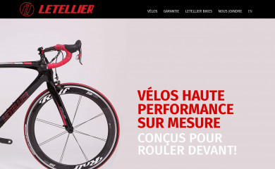 letellierbikes.com screenshot
