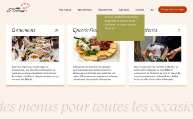 letraiteurmontreal.com screenshot