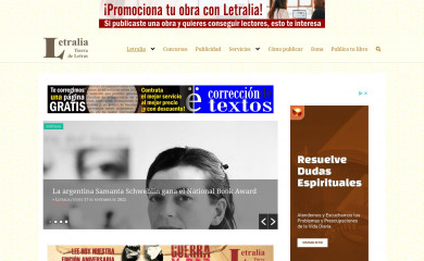 letralia.com screenshot