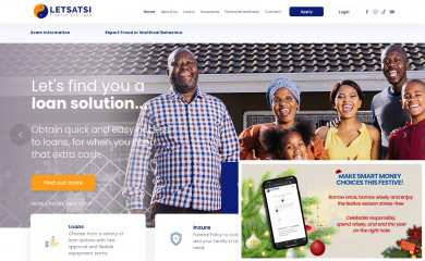 letsatsifinance.co.za screenshot