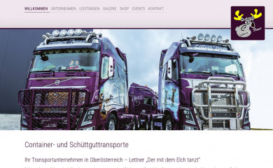 lettner-trans.at screenshot