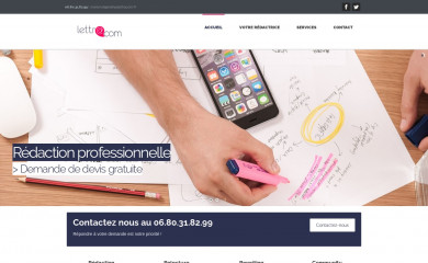 lettracom.fr screenshot