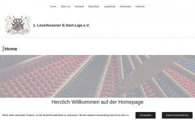 lev-dartliga.de screenshot