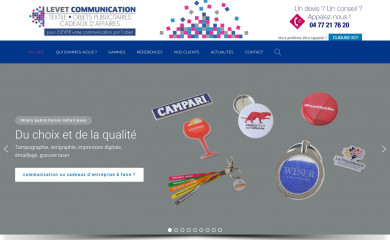 levet-communication.com screenshot