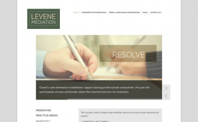 levenemediation.com screenshot