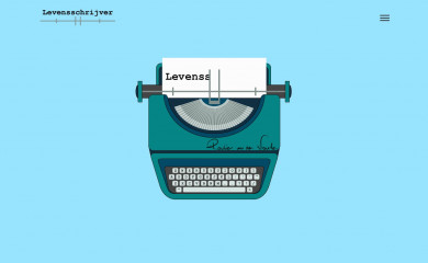 levensschrijver.nl screenshot