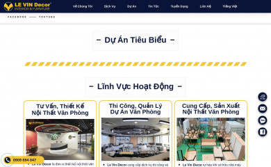levindecor.com screenshot