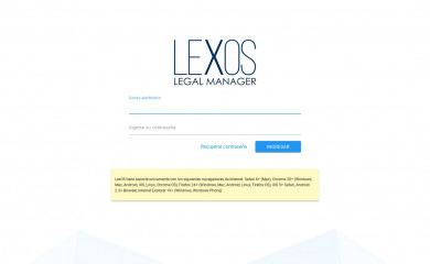 lexos.cl screenshot