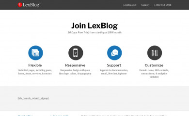 lexblogplatform.com screenshot
