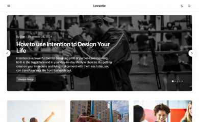 lexxotic.com screenshot