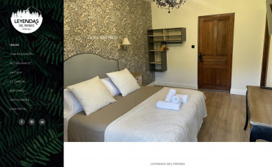 leyendasdelpirineo.com screenshot