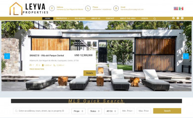 leyvaproperties.mx screenshot