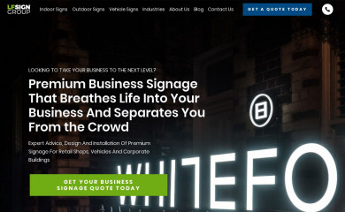 lfsigns.com.au screenshot