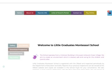 lgmontessori.com screenshot
