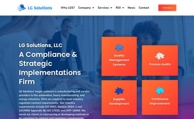 lgsolutionlimited.com screenshot
