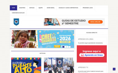 liceoindustrialpuentealto.cl screenshot