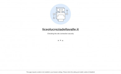 liceolucreziadellavalle.it screenshot