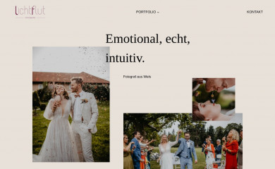 lichtflut.at screenshot