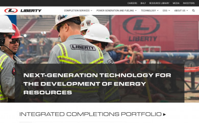 libertyenergy.com screenshot