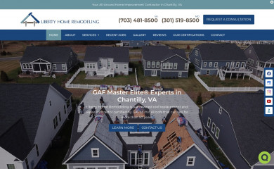 libertyhomeremodeling.com screenshot