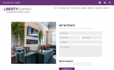 libertysummitapts.com screenshot