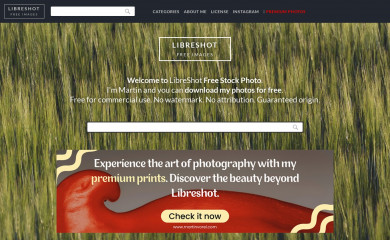 libreshot.com screenshot