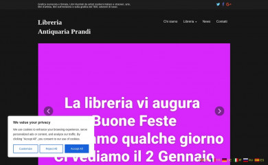 libreriaprandi.it screenshot