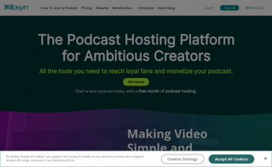 libsyn.com screenshot
